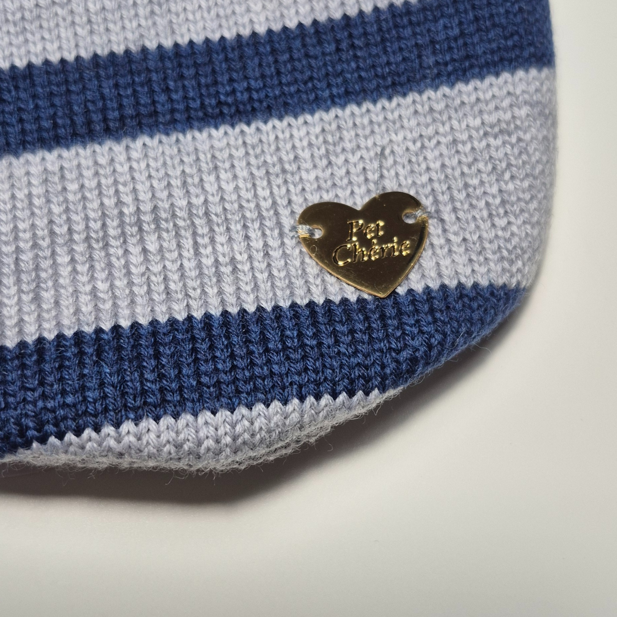 Maglione Lana Merino Classic Stripes per Cani
